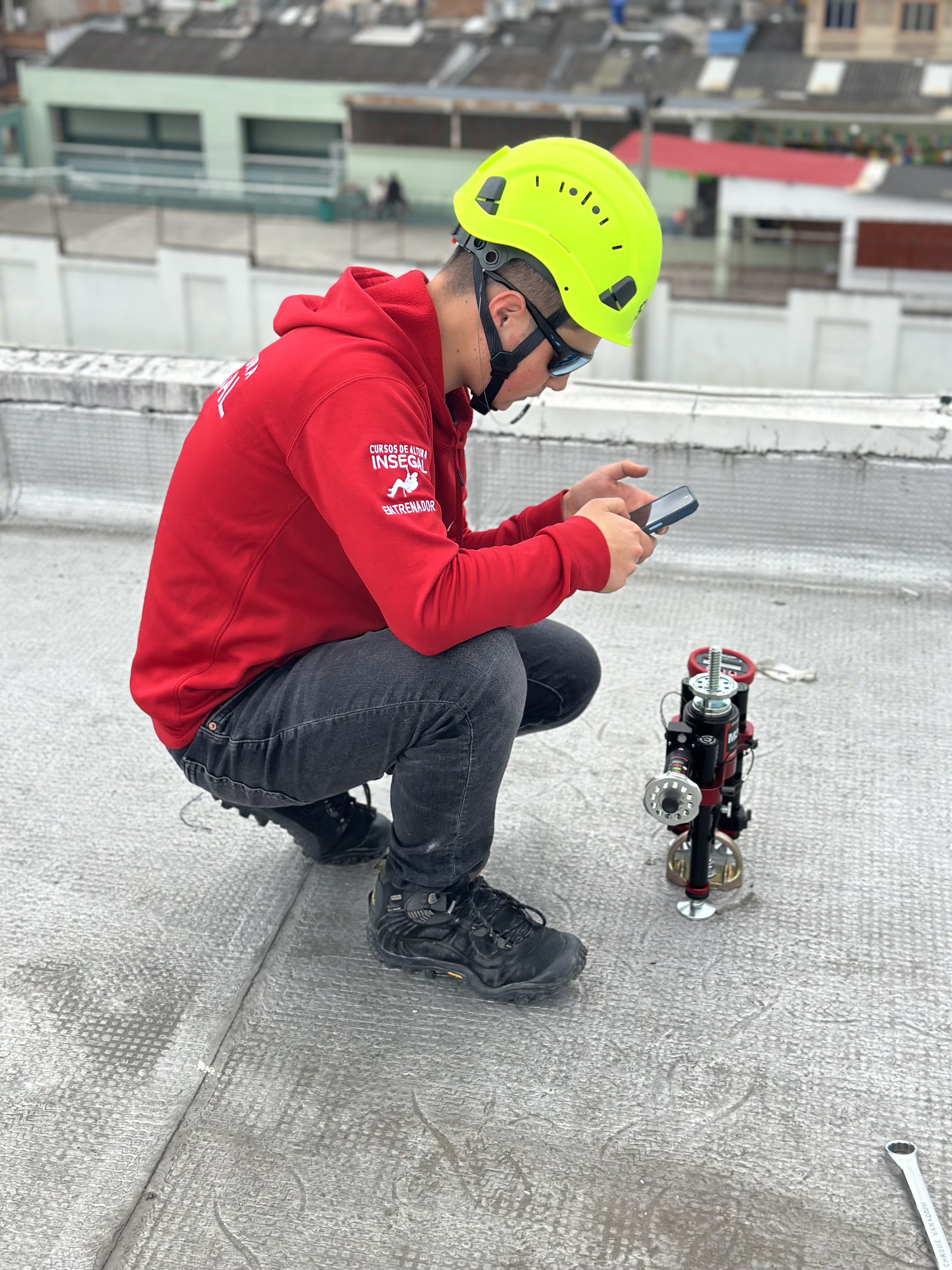 Instalacion Puntos de anclaje pasto INSEGAL SAS